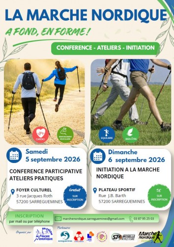 Marche nordique &agrave; fond la forme ! 