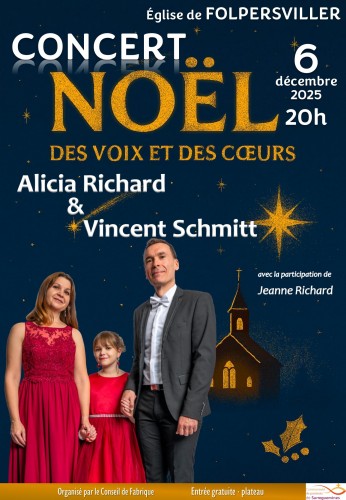 Concert de Noël : des voix et des cœurs 