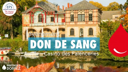 Don de sang avec collation gourmande