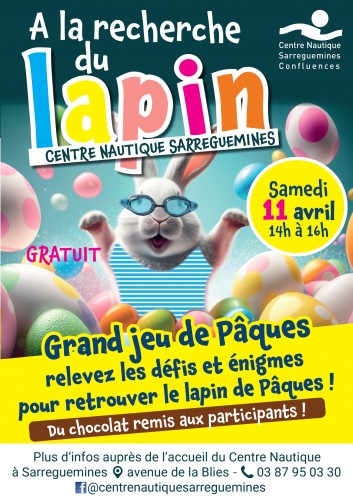 À la recherche du lapin de Pâques