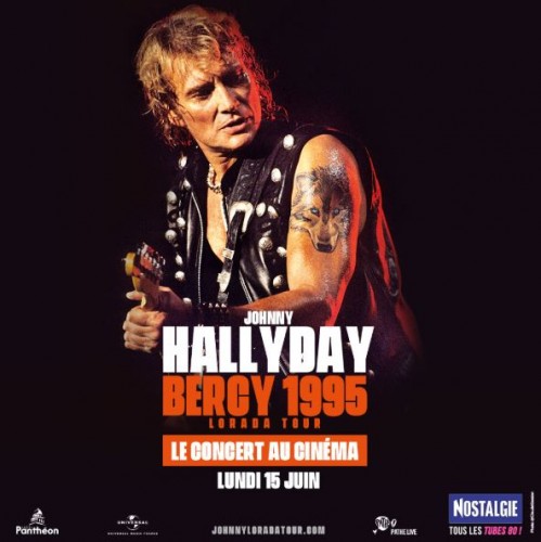 Cinéma-Concert : Johnny Halliday Lorada Tour-Bercy 1955