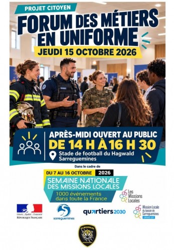 Forum des m&eacute;tiers en uniforme 