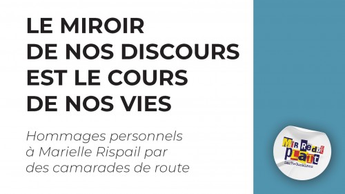 MIR REDDE PLATT | Conf&eacute;rence "Le miroir de nos discours est le cours de nos vies"