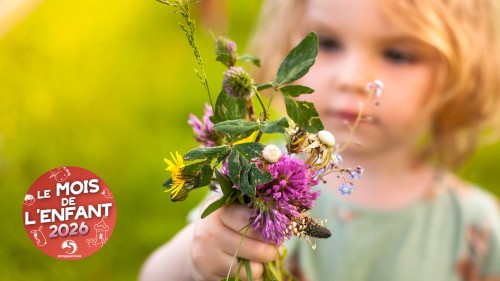 MOIS DE L'ENFANT | Cueillette de fleurs de printemps