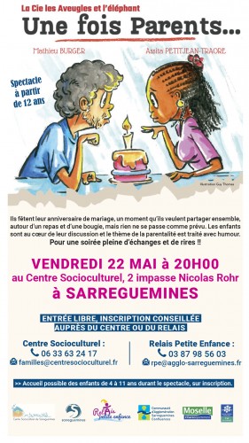 Spectacle : Une fois Parents...