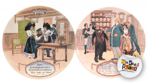 MIR REDDE PLATT | Exposition d'assiettes histori&eacute;es 