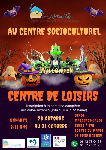 Centre de loisirs spécial Halloween