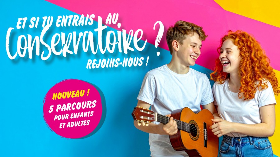Le Conservatoire fait sa rentrée : rejoins-nous ! 