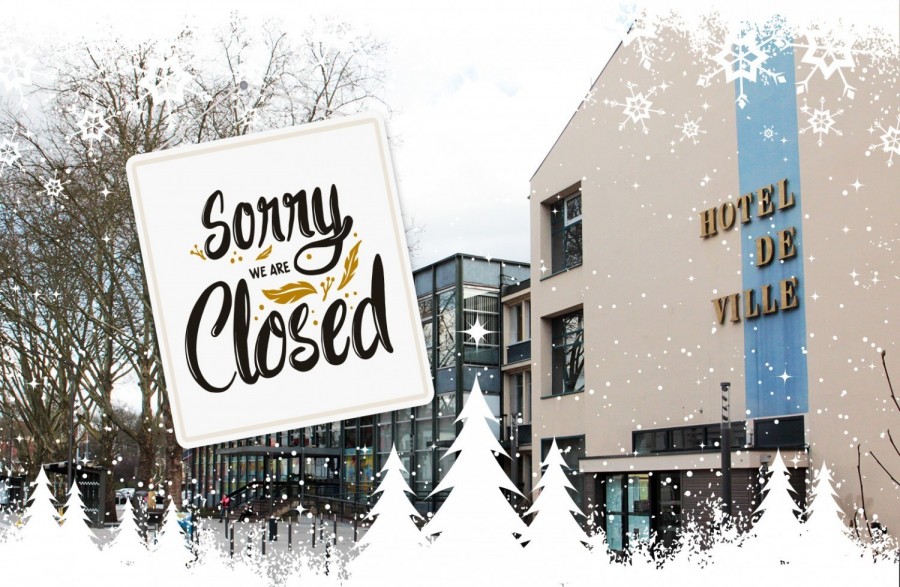 Fermeture exceptionnelle des services municipaux : 24 et 31 décembre