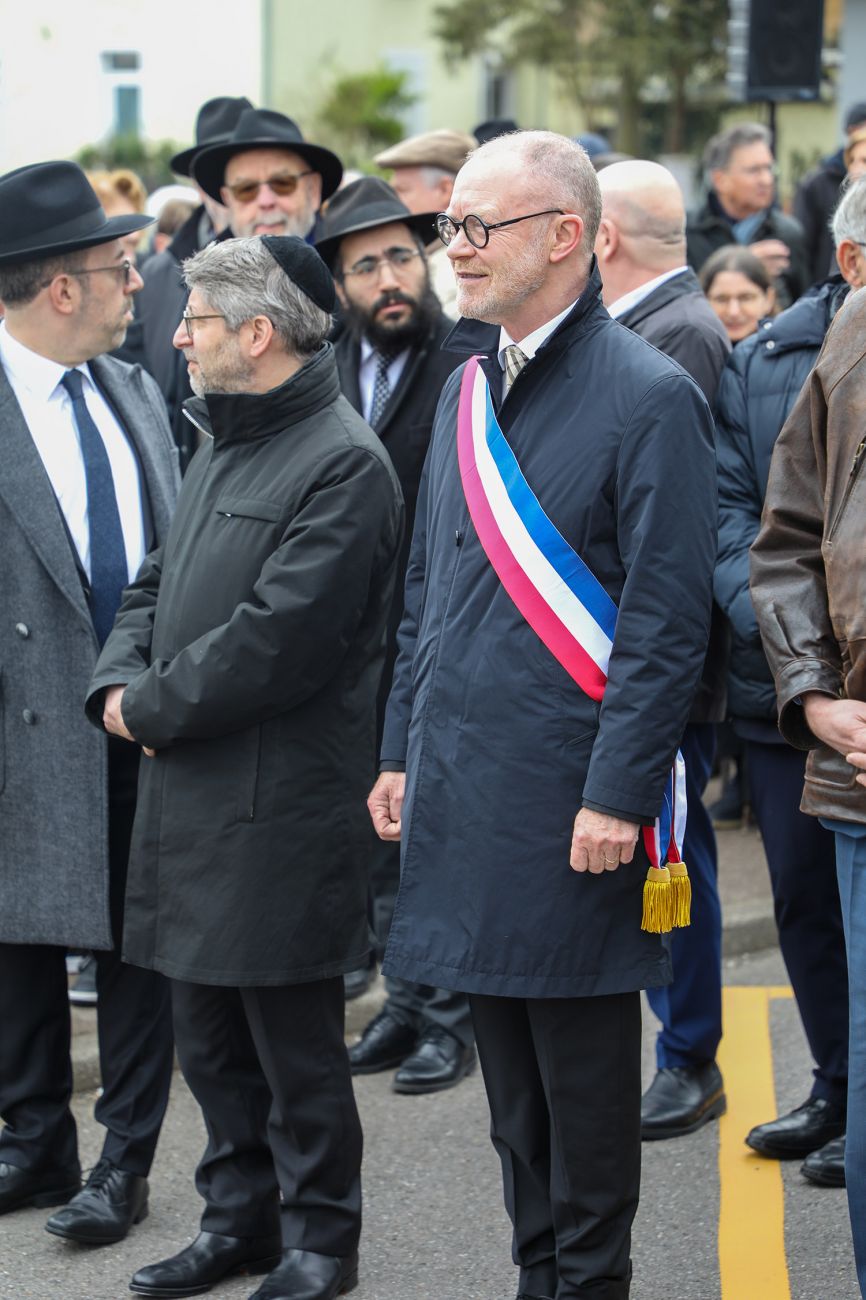 Inauguration du pont Robert Weil