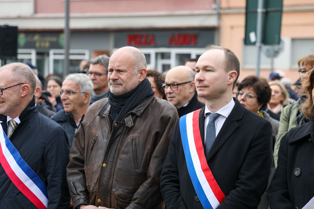 Inauguration du pont Robert Weil