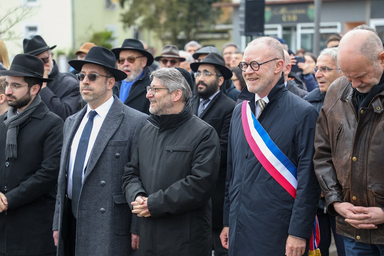 Inauguration du pont Robert Weil