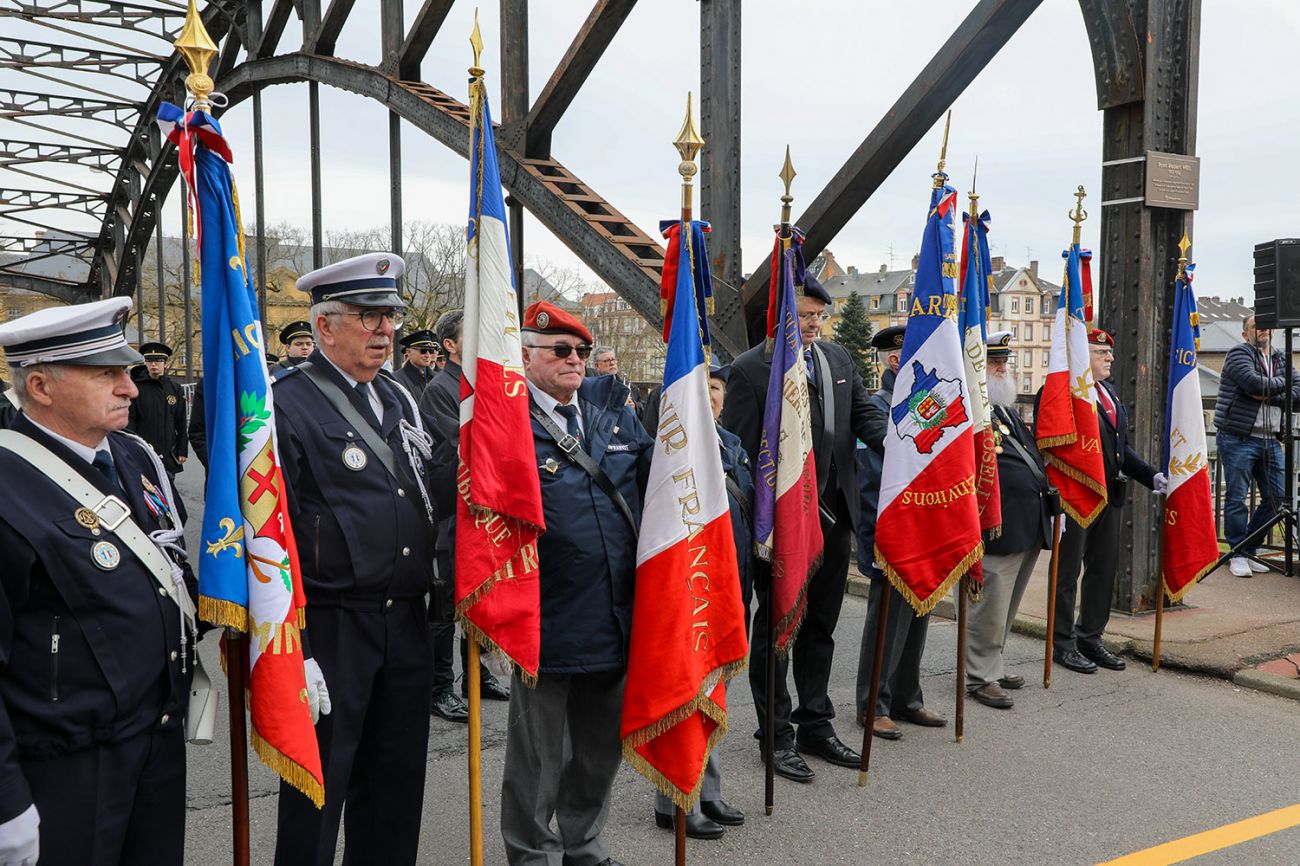 Inauguration du pont Robert Weil