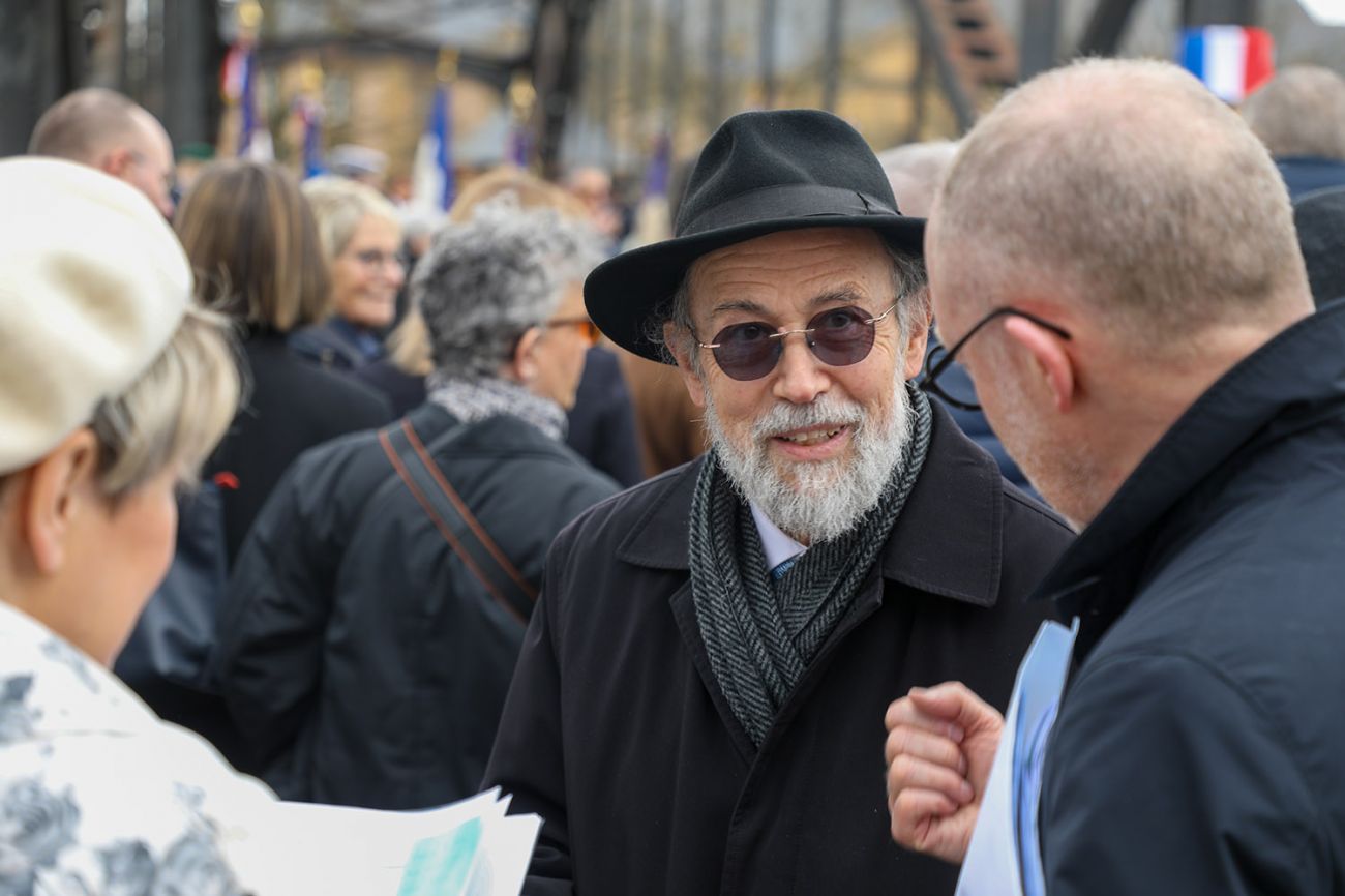 Inauguration du pont Robert Weil