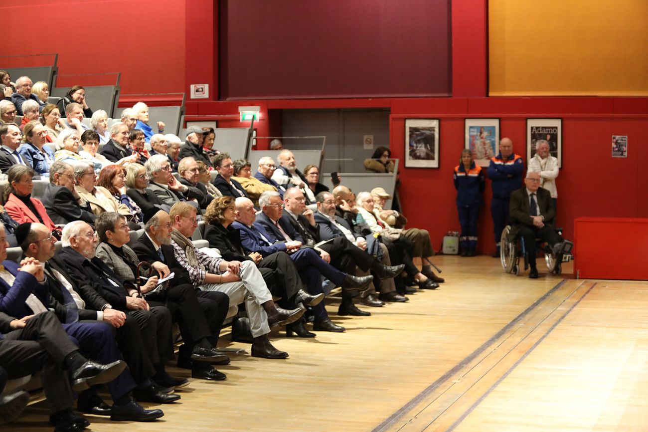 Conférence de M. Haïm KORSIA, grand rabbin de France et vernissage de l'exposition des élèves de la classe de M. Denis FRANOUX