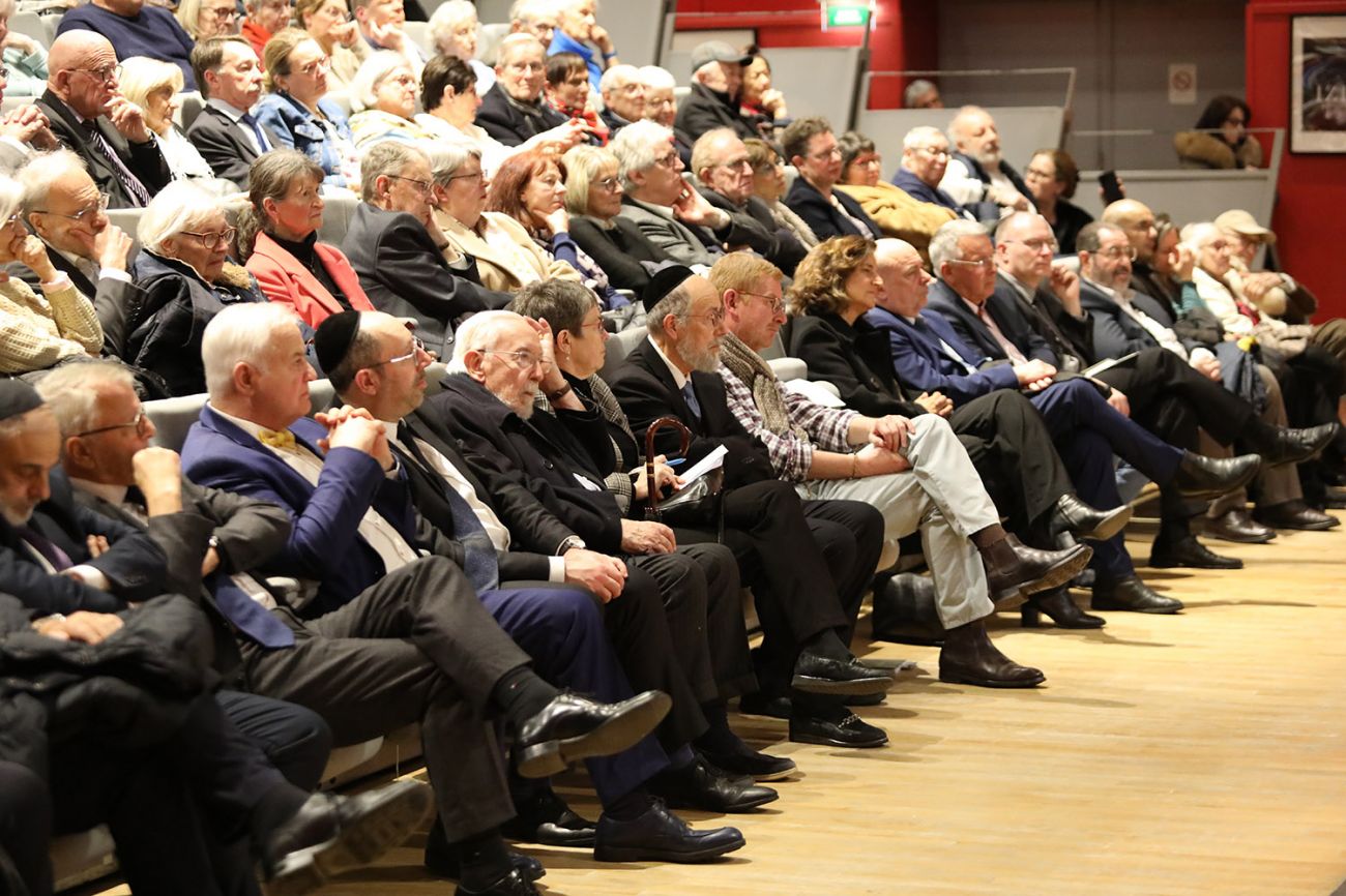 Conférence de M. Haïm KORSIA, grand rabbin de France et vernissage de l'exposition des élèves de la classe de M. Denis FRANOUX