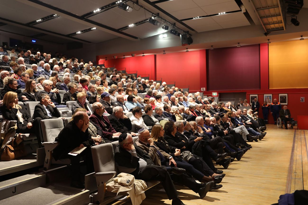 Conférence de M. Haïm KORSIA, grand rabbin de France et vernissage de l'exposition des élèves de la classe de M. Denis FRANOUX