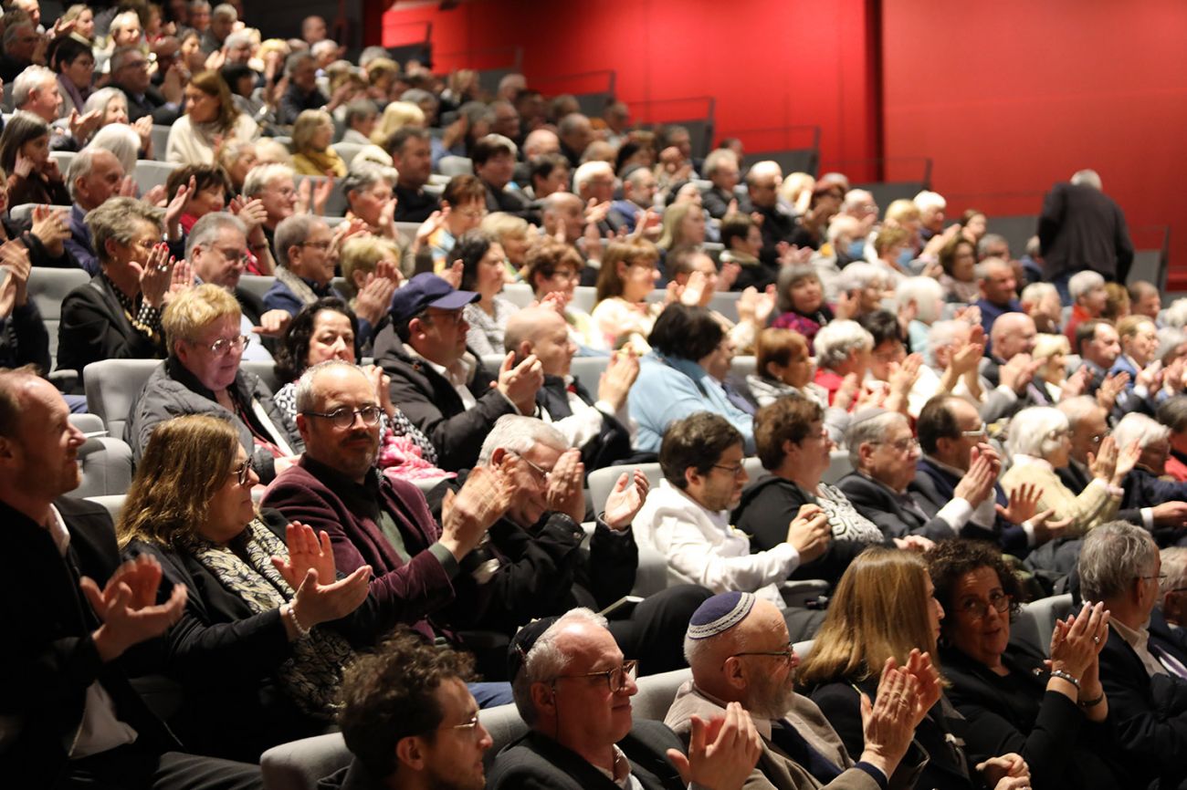 Conférence de M. Haïm KORSIA, grand rabbin de France et vernissage de l'exposition des élèves de la classe de M. Denis FRANOUX