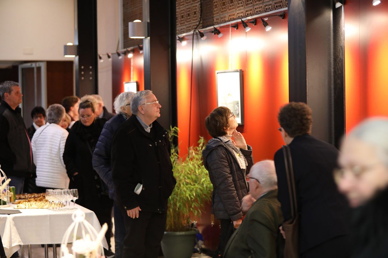 Conférence de M. Haïm KORSIA, grand rabbin de France et vernissage de l'exposition des élèves de la classe de M. Denis FRANOUX